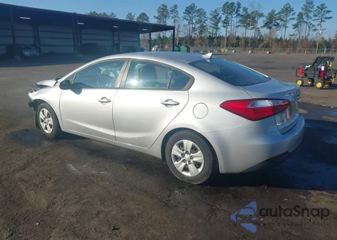 2016 Kia Forte Lx z USA, uszkodzony, nr VIN KNAFK4A6XG5611081